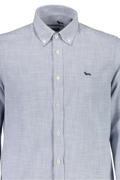 Harmont & Blaine Elegant Light Blue Cotton Shirt for Men