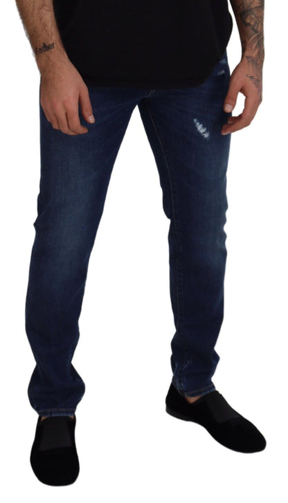 Dolce & Gabbana Chic Slim Fit Italian Denim Sensation