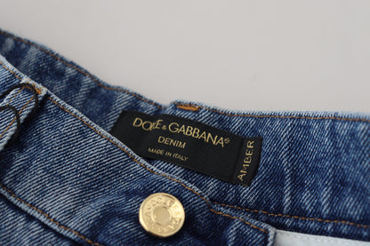 Dolce & Gabbana Elegant High Waist Skinny Jeans