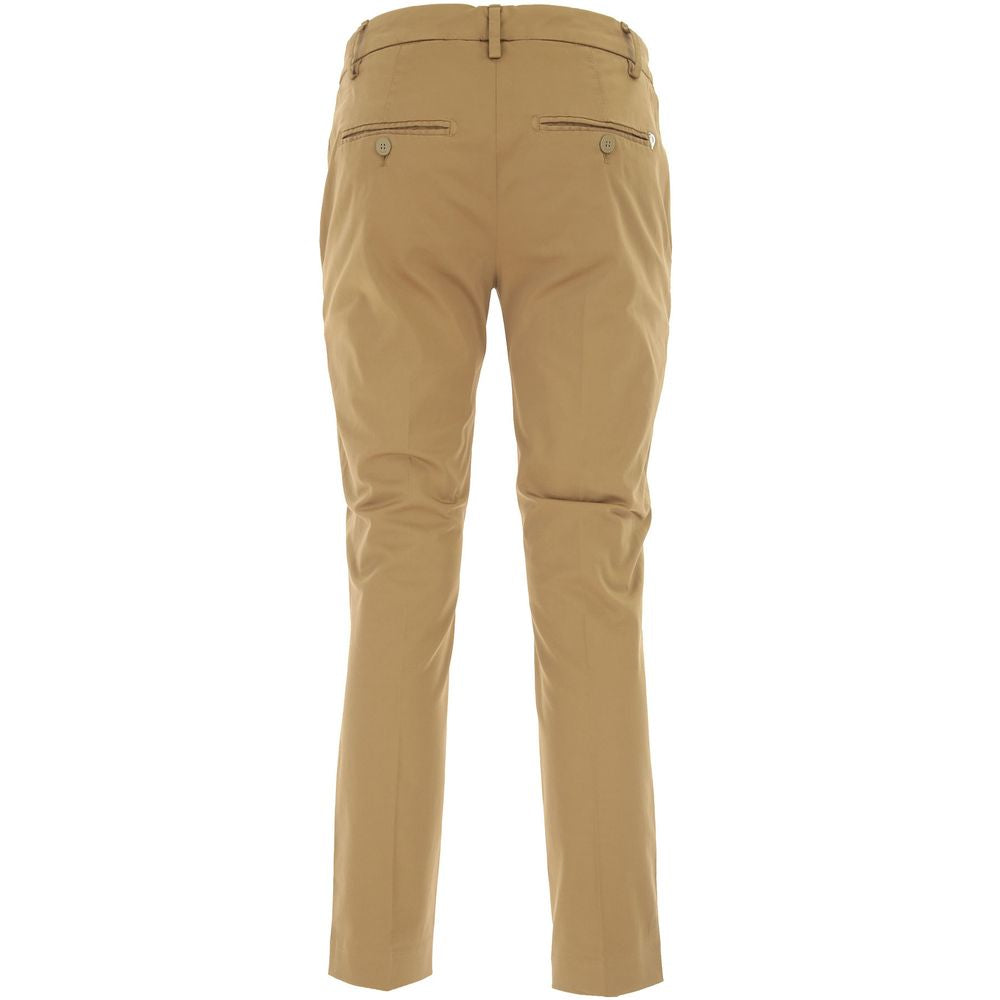 Dondup Brown Cotton Jeans & Pant