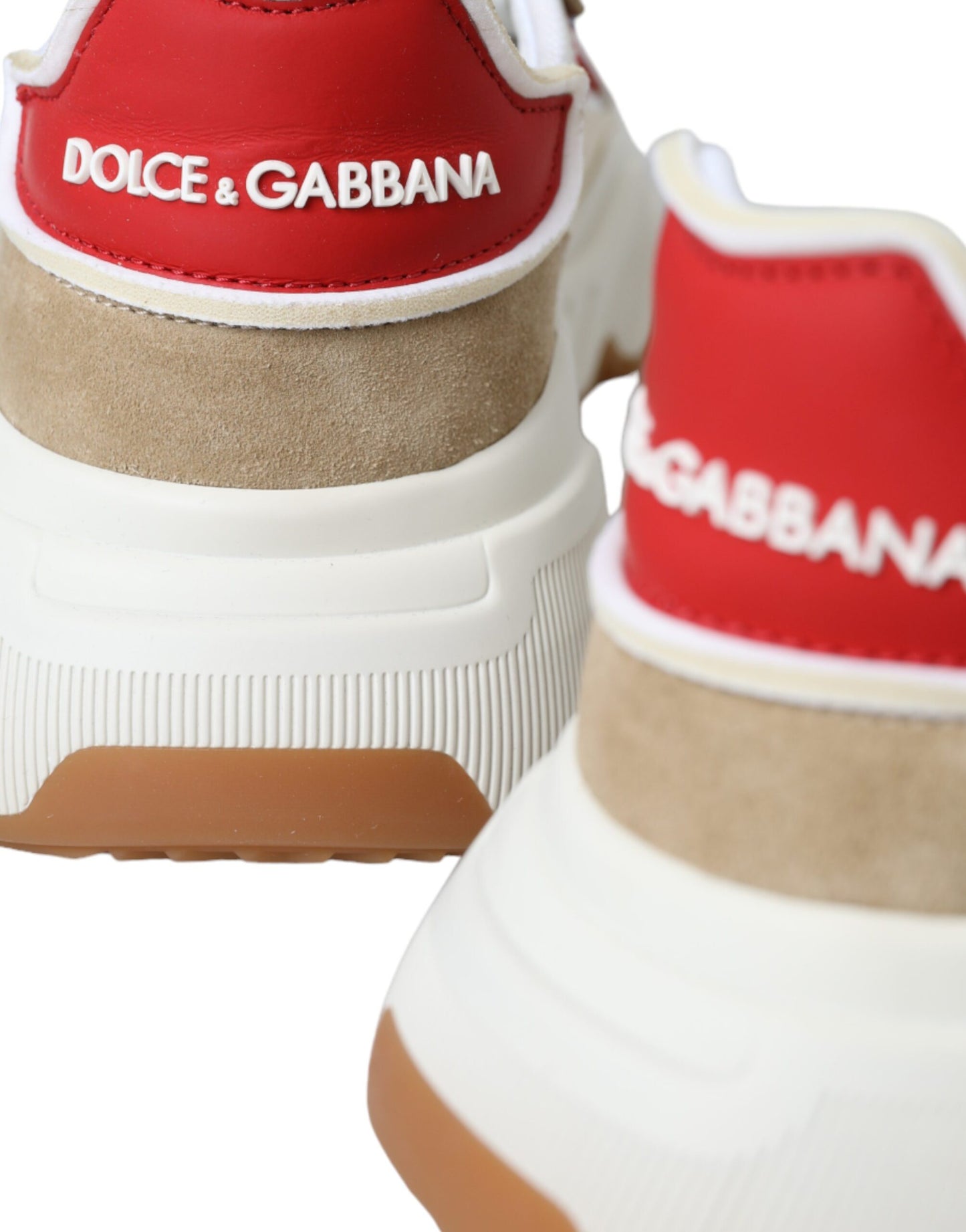 Dolce & Gabbana Multicolor Leather DAYMASTER Sneakers Men Shoes