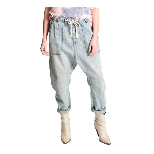 One Teaspoon Blue Cotton Jeans & Pant