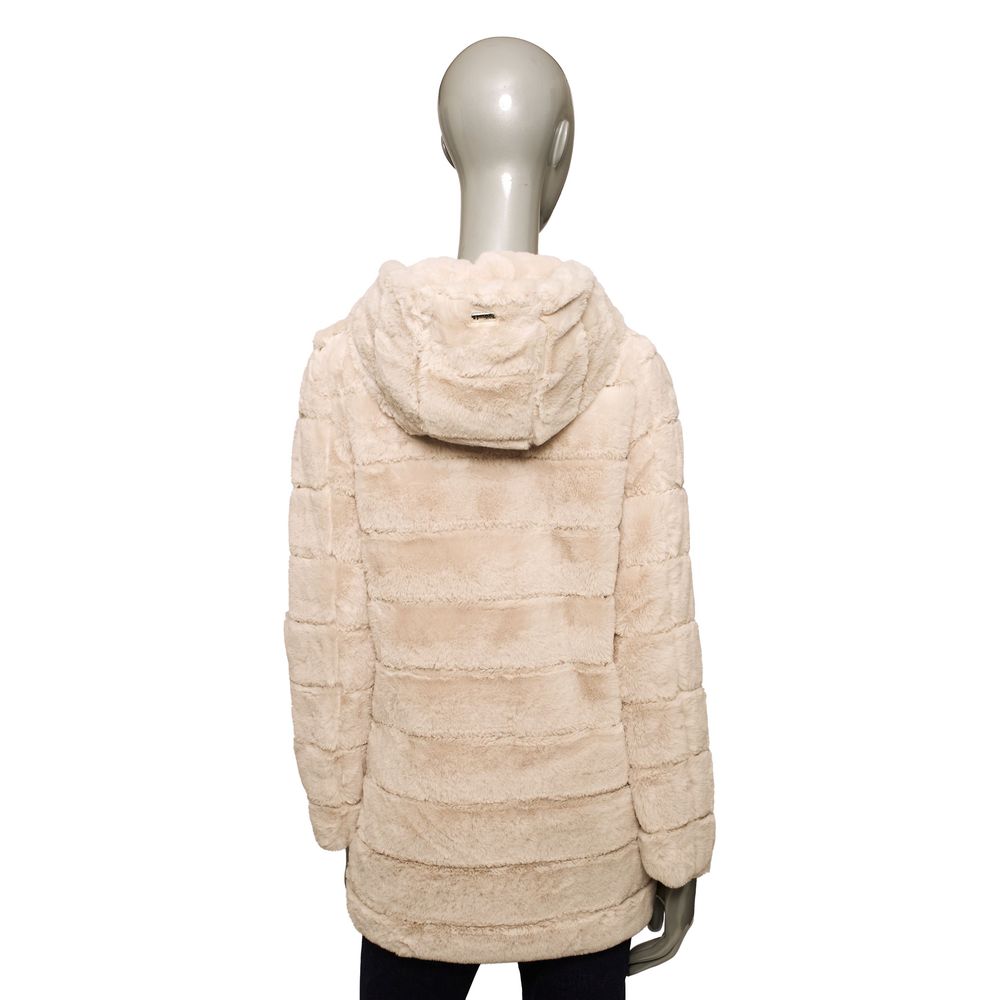 Baldinini Trend Beige Polyester Women Jacket