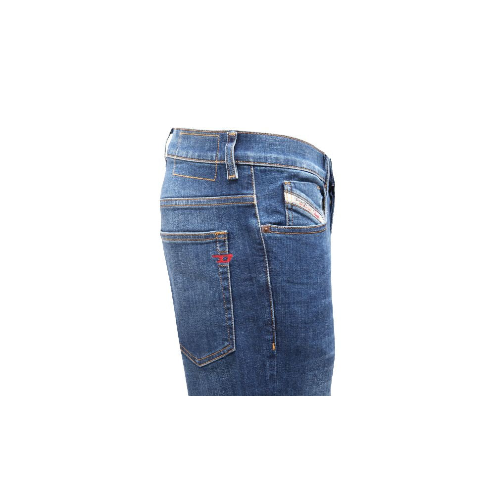 Diesel Blue Cotton Jeans & Pant