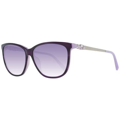 Swarovski Purple Plastic Sunglasses