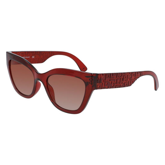 Longchamp Red Injected Sunglasses