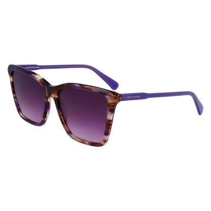 Longchamp Purple Acetate Sunglasses