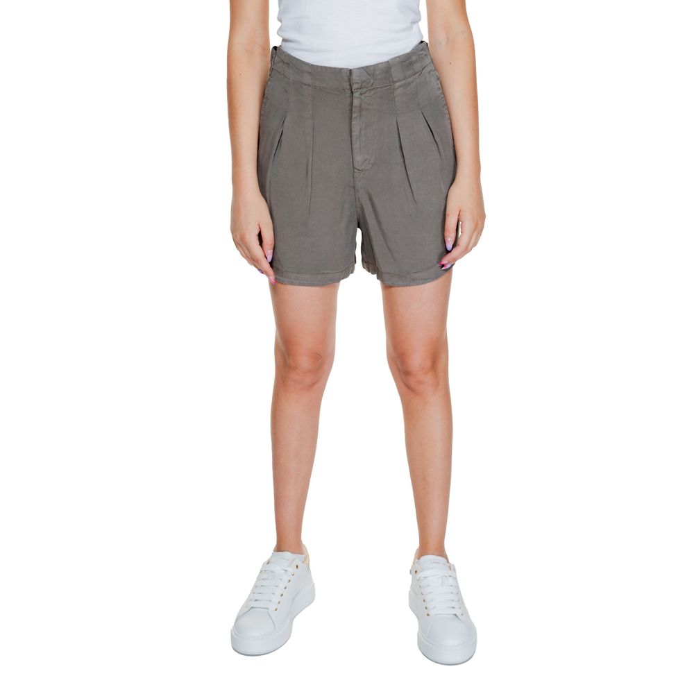 Vero Moda Gray Lyocell Short