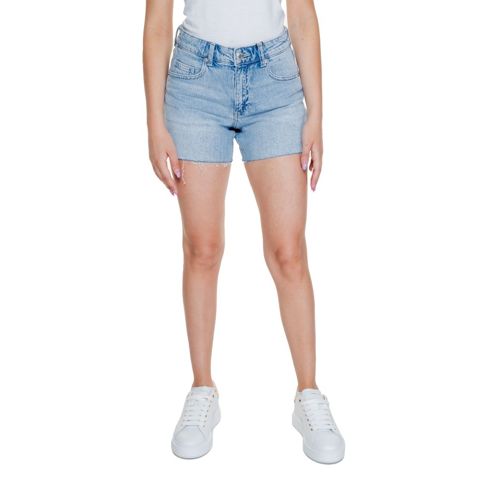 Vero Moda Light Blue Cotton Short