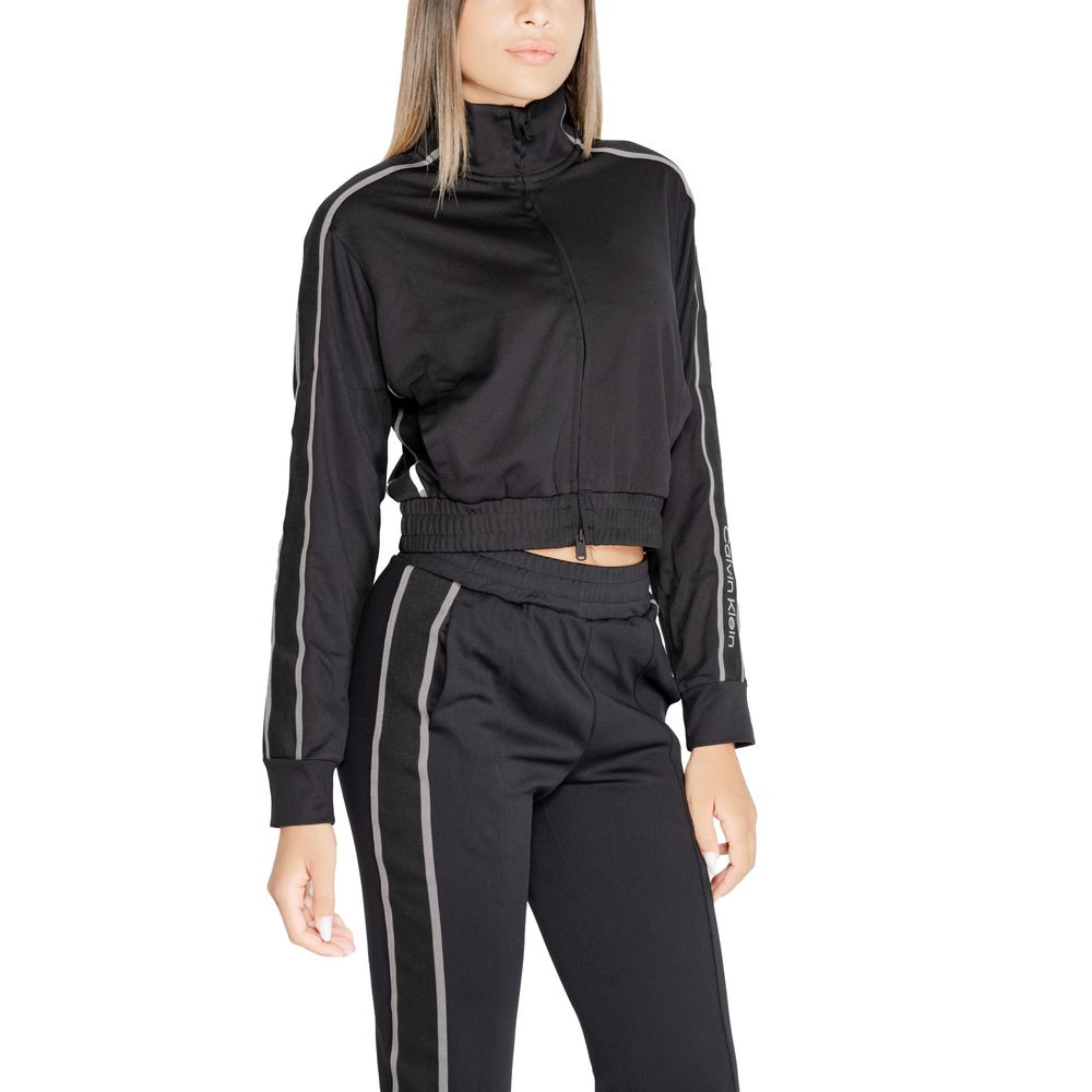 Calvin Klein Sport Black Recycled Polyester Sweater