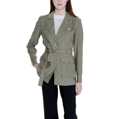 Morgan De Toi Green Viscose Suits & Blazer