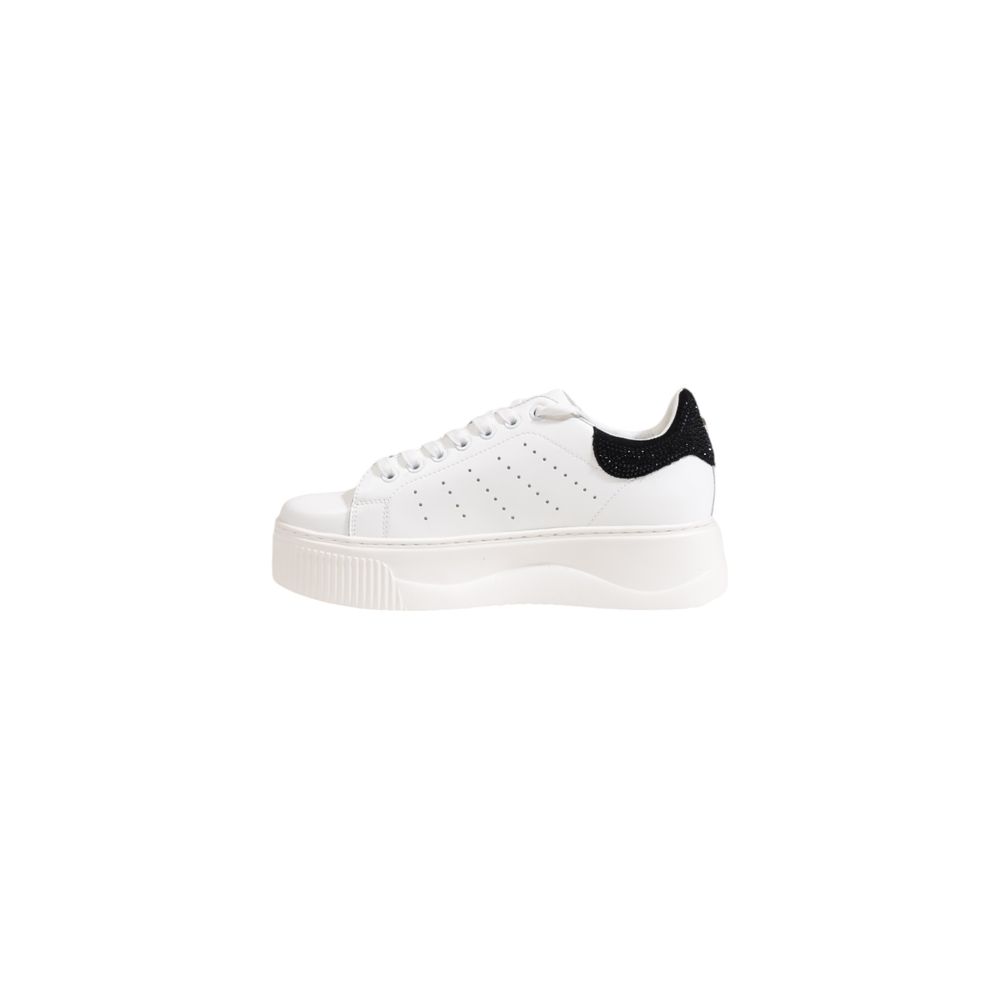 Cult White Leather Sneaker