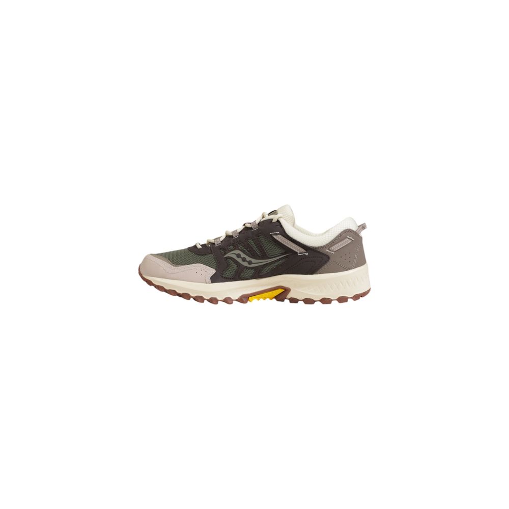 Saucony Green Nubuck Leather Sneaker