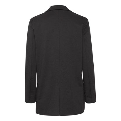 ICHI Black Recycled Polyester Suits & Blazer