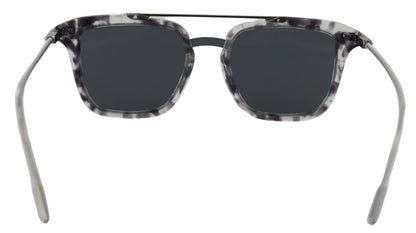 Dolce & Gabbana Stunning Grey Acetate Sunglasses